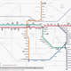 The Santiago Metro map.